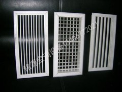 德州鋁合金單層百葉風口加工  鋁合