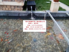 鎮(zhèn)江市別墅景觀魚池過濾設備配件直