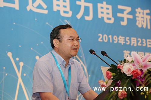 4-中科院電工所所長(zhǎng)李耀華教授以“模塊化多電平變換器及應(yīng)用”為題做特邀報(bào)告