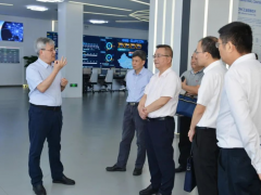 浙江經(jīng)濟和信息化廳廳長徐旭一行蒞臨中控技術考察交流