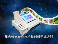 智能設(shè)備 科技創(chuàng)新 食安科技新型農(nóng)藥殘留快速測(cè)試儀