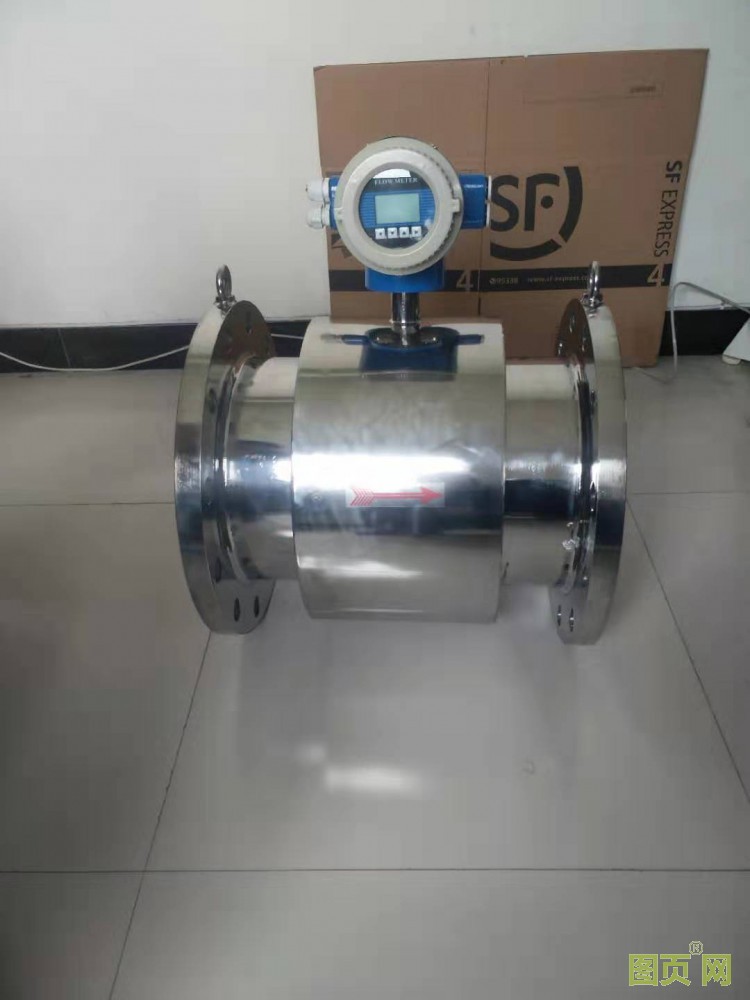 DN250全不銹鋼電磁流量計四氟襯里，可以當鏡子